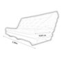 Sofá Cama Futon L Acquablock em Madeira Nobre Maciça - 6