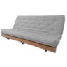 Sofá Cama Futon L Acquablock em Madeira Nobre Maciça - 1