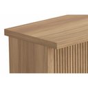 Ver imagem 3 de Balcão Ilha Cozinha Gourmet Painel Canelado 120cm Nature - Nesher