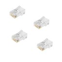 Ver imagem 1 de Kit 4 Conectores Rj45 Macho