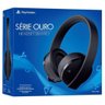 Fone Headset sem Fio Wireless Serie Ouro Preto para Ps4 Sony - 3