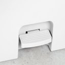 Ver imagem 7 de Kit 2 Lixeiras de Pedal com Aro Interno 6 Litros para Banheiro Polipropileno Trium Branco