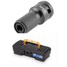 Adaptador de Chave de Impacto P/ Bts 1/2 Kit Maleta 12' - 1