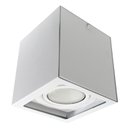 Ver imagem 1 de Spot Plafon Sobrepor Alumínio Recuado Branco Par20 E27