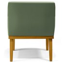 Ver imagem 3 de Kit 3 Poltronas Decorativas Para Sala De Estar E Recepção Beatriz W01 Facto Verde Musgo - Lyam