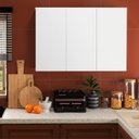 Ver imagem 2 de Armario de Cozinha 03 Portas Branco