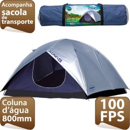Barraca Acampamento Camping 6 Lugares Impermeável Mor - 4