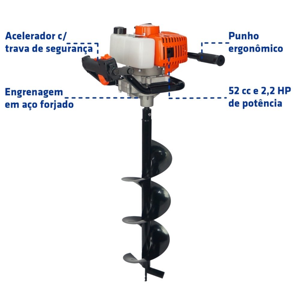 Perfurador de Solo Ground5200 - Ground5200 - Intech Machine - 2