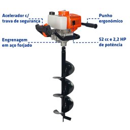 Perfurador de Solo Ground5200 - Ground5200 - Intech Machine - 2