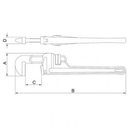 Ver imagem 2 de Chave para Tubo Modelo Americano 14", 41067/014 - Tramontina