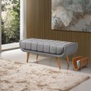 Ver imagem 1 de Recamier França 1,50M com Base Madeira Linho Sofatec