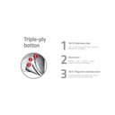 Ver imagem 4 de Frigideira Rasa Tramontina Professional em Aço Inox com Fundo Triplo e Revestimento Interno Cerâ