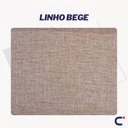 Ver imagem 5 de Conjunto de Mesa de Jantar Tampo de Vidro Off White Agata e 4 Cadeiras Paola Madeira Linho Bege e