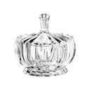 Ver imagem 2 de Bomboniere Pequena de Vidro 11cm X 11xm X 10,5cm Gemma