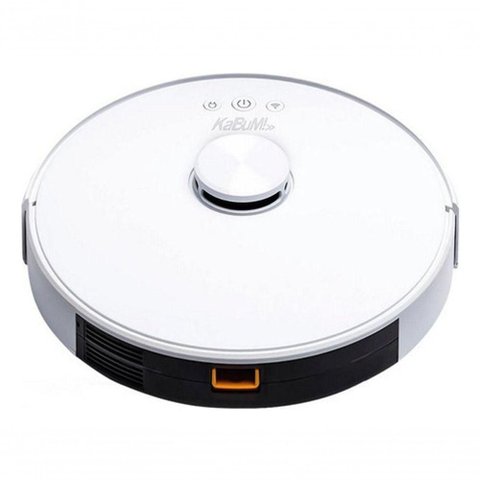 Robô Aspirador de Pó Smart 700 com Mapeamento Ir 3 para Limpeza da Casa Branco 110V