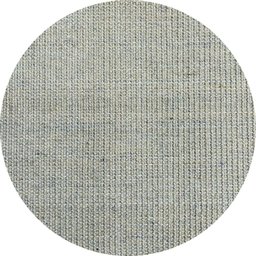 Tapete Sisal Natural 300 Redondo Ch Cinza Claro - 1