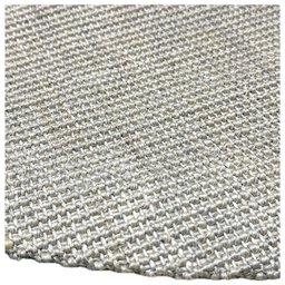 Tapete Sisal Natural 300 Redondo Ch Cinza Claro - 3