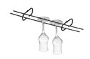 Ver imagem 1 de Suporte Aéreo para Taças Reto 25cm Elegante Cozinha Schmitt:Preto