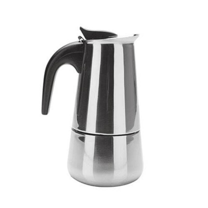 Cafeteira Italiana em Aço Inox para 4 Cafézinhos - Afa04