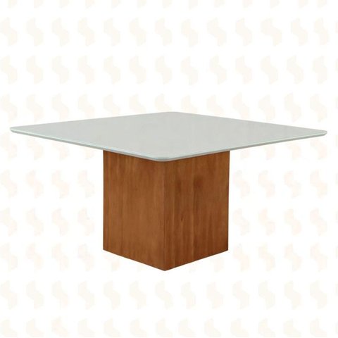 Mesa de Jantar Mdf Laminado - Alice-1,40x1,40m - Art Salas