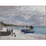 Praia de Sainte-Adresse - Monet - Tela 50x68 Para Quadro - 1