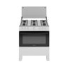 Fogão 6 Bocas a Gás Itatiaia Star New com Acendimento Automático e Forno 82l Branco Bivolt - 8