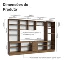 Ver imagem 4 de Armário de Cozinha Completa 340cm Rustic Stella Madesa 01