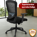 Ver imagem 6 de Cadeira de Escritório Diretor Elite - Preta