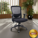 Ver imagem 5 de Cadeira de Escritório Diretor Elite - Preta