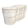 Balde para leite 5 Litros 05 Peças - 1