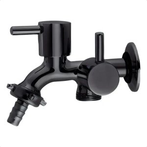 Torneira C/ Bico Perola Black 1428 Bk 59