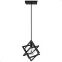 Ver imagem 1 de Pendente Luminária Cubo Industrial Preto