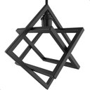 Ver imagem 4 de Pendente Luminária Cubo Industrial Preto
