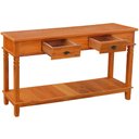 Ver imagem 2 de Aparador 1,5 M Madeira Demolição Peroba Rosa 2 Gavetas e 1 Prateleira Natural