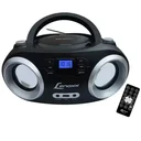Ver imagem 1 de Rádio Portátil Lenoxx 10W Rms Cd Player Display LED Boombox 1360 Bluetooth USB