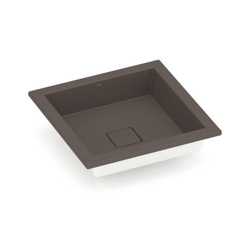 Cuba Sobrepor e Embutir sem Mesa Terra T12 Marrom/Cafe Roca
