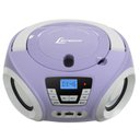 Ver imagem 3 de Boombox com Cd USB Lenoxx Bd121Lb 6W Bivolt