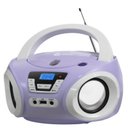 Ver imagem 1 de Boombox com Cd USB Lenoxx Bd121Lb 6W Bivolt