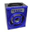 Ver imagem 1 de Caixa Som Portátil Bluetooth MP3 Pen Drive Rádio FM Auxiliar