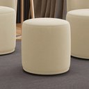 Ver imagem 2 de Puff Redondo Orgânico para Sala Malu Suede M11 - D’Rossi