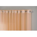 Ver imagem 2 de Cortina Sala Quarto Voal Liso Delicate 300x280 Transparente:avela