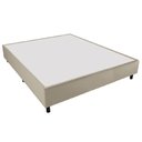 Ver imagem 1 de Cama Box Base Casal King 1,93m Suede Marsala