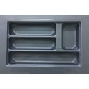 Ver imagem 1 de Divisor De Talher Dt19 Ajustável 36,7 cm x 48,5 cm Cinza