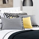 Ver imagem 3 de Kit Cobre Leito com Almofadas + Jg. de Cama Queen Dijon 100% Alg. 200 Fios 10 Pçs - Preto