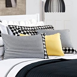 Kit Cobre Leito com Almofadas + Jg. de Cama Queen Dijon 100% Alg. 200 Fios 10 Pçs - Preto - 3