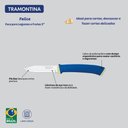 Ver imagem 6 de Faca para Legumes e Frutas Felice Aço Inox Cabo Polipropileno Cozinha Azul Tramontina