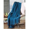 Manta para Sofá Unicolor Azul Dohler - 1