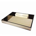 Ver imagem 1 de Bandeja Espelhada Bronze Mesa para Sala Cozinha 40x30