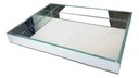 Ver imagem 3 de Bandeja Espelhada Bronze Mesa para Sala Cozinha 40x30