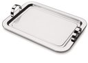 Ver imagem 2 de Bandeja Para Cafezinho 17 x 30 Cm Com Alça Inox